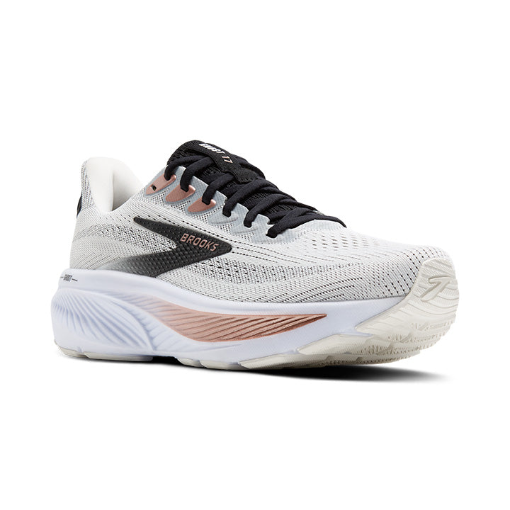 BROOKS W Ghost 17 - White/Black/Rose Gold - 1204311B105