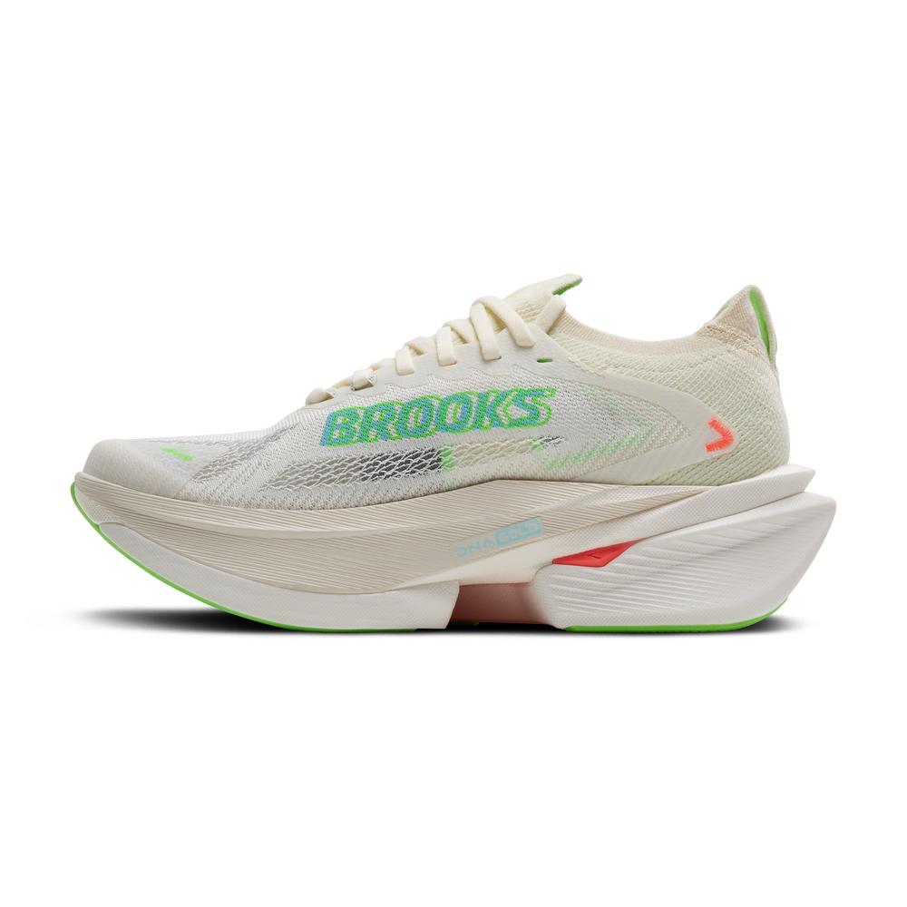 Brooks Hyperion Max 3 | Coconut/Green Gecko/Pink Clay | Women's