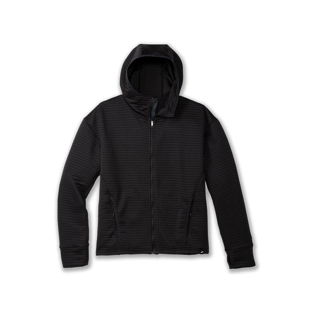 BROOKS Women's Activate Midweight Hoodie Black - 221684-001