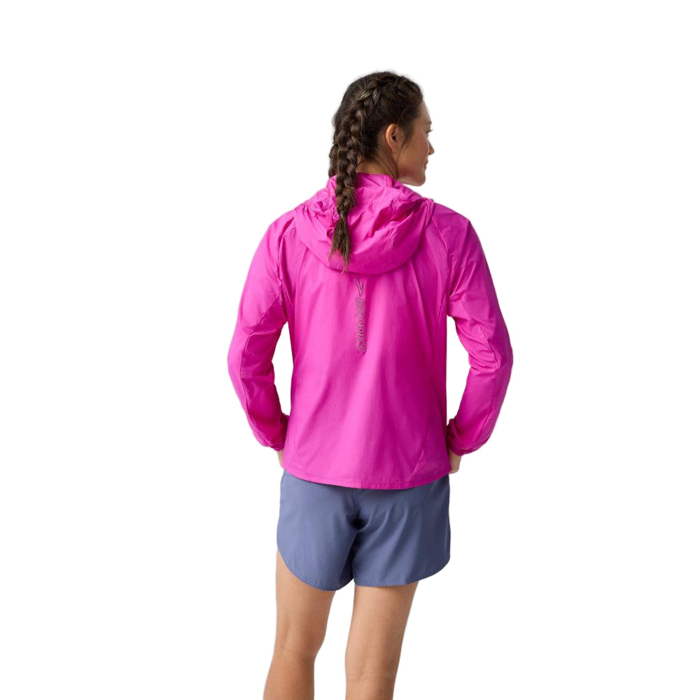 BROOKS Women's Canopy Packable Jacket Magenta - 221732-588