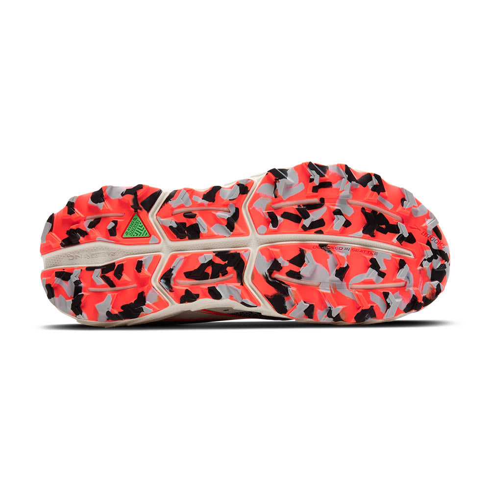 axsxk  Brooks Cascadia 18 | Black/Blue Wash/ Flame | Women's Trail