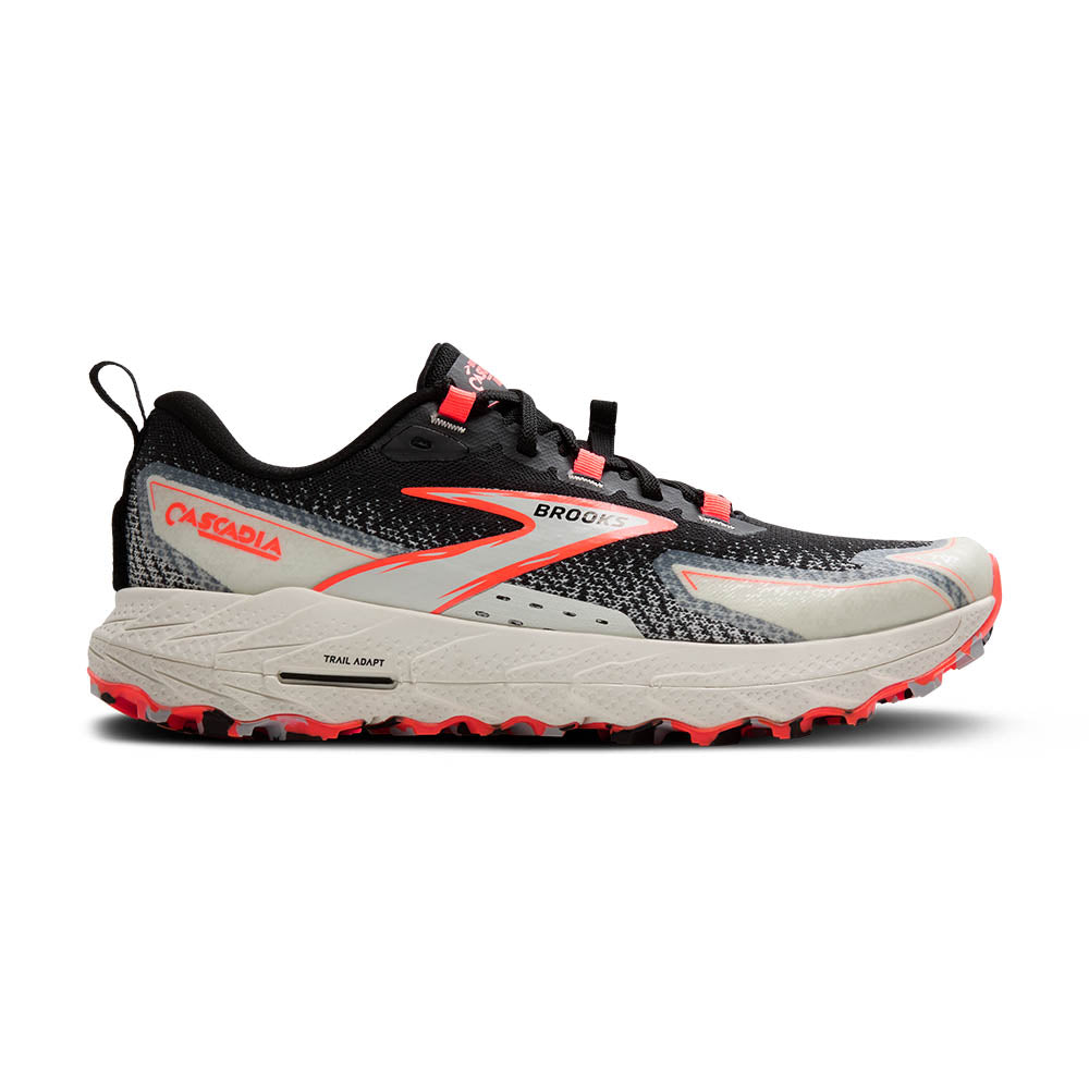 Brooks Cascadia 18 | Black/Blue Wash/ Flame | Women's Trail