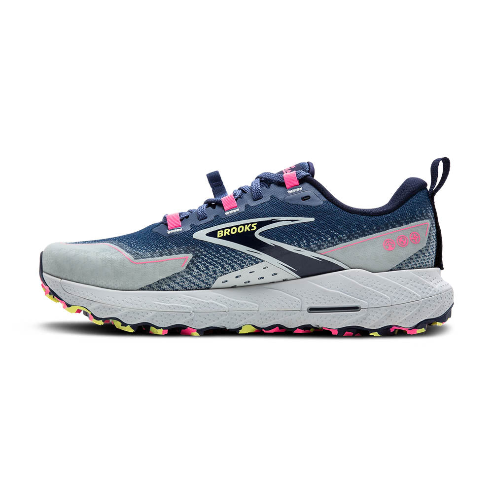 BROOKS Women's Cascadia 18 Oceana/Pearl Blue/Pink - 1204161B476