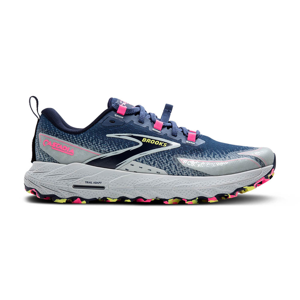 BROOKS Women's Cascadia 18 Oceana/Pearl Blue/Pink - 1204161B476
