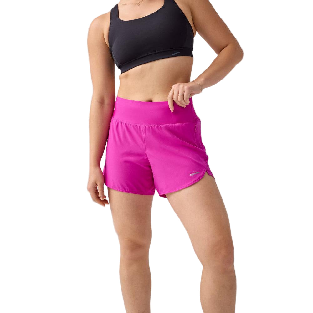 BROOKS Women's Chaser 5" Short 2.0 Magenta - 221707-588