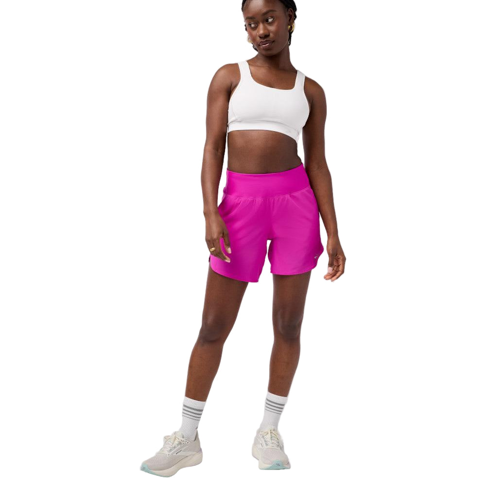 BROOKS Women's Chaser 7" Short 2.0 Magenta - 221708-588