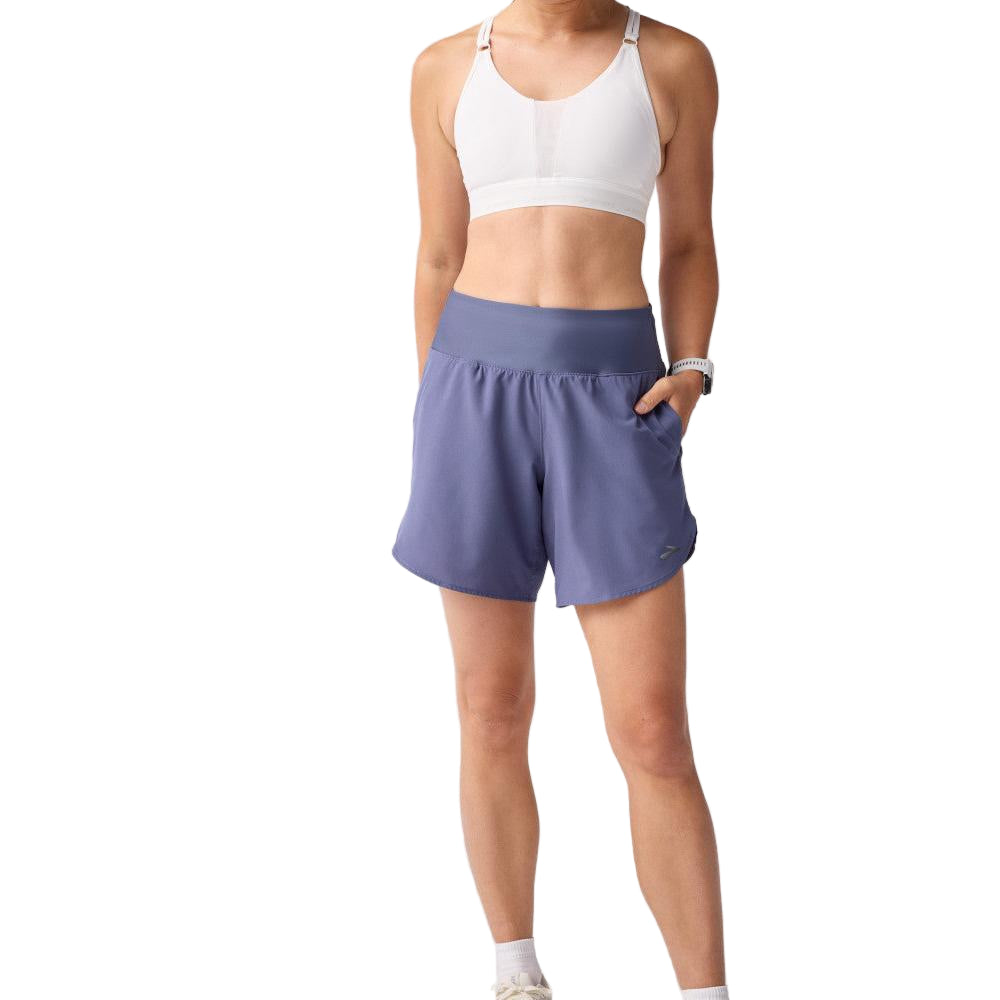 BROOKS Women's Chaser 7" Short 2.0 Nightshadow - 221708-414