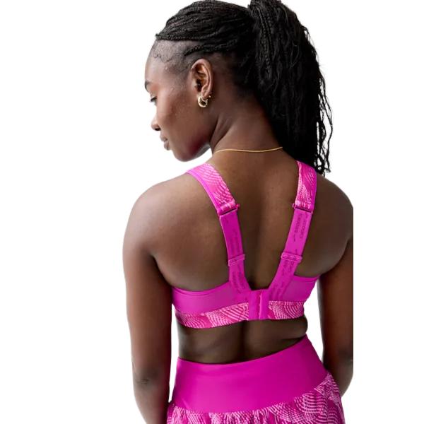 BROOKS W Convertible 2.0 Sports Bra -, Magenta Aqueous - 350089-599