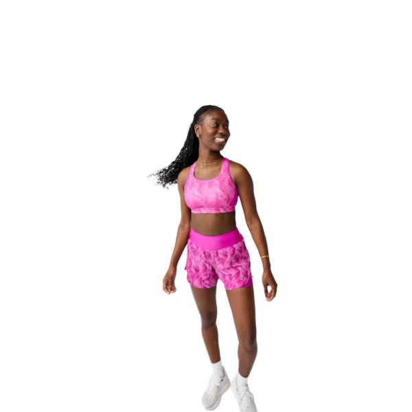 BROOKS W Convertible 2.0 Sports Bra -, Magenta Aqueous - 350089-599