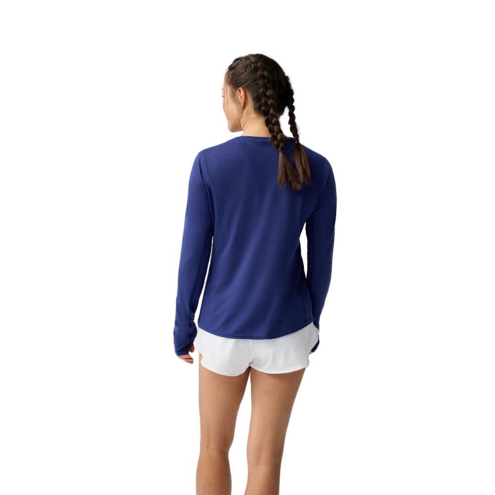 BROOKS Women's Distance Long Sleeve 3.0 Midnight/Run Good - 221668-431
