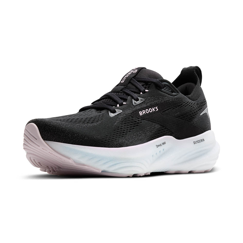 Brooks Glycerin 22 | Black/Orchid Ice/White | Women's High