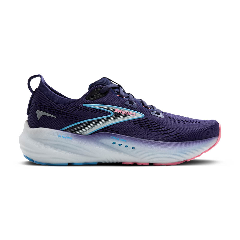 BROOKS Women's Glycerin 22 - Blue Ribbon/Peacoat/Dianthus - 1204341B429