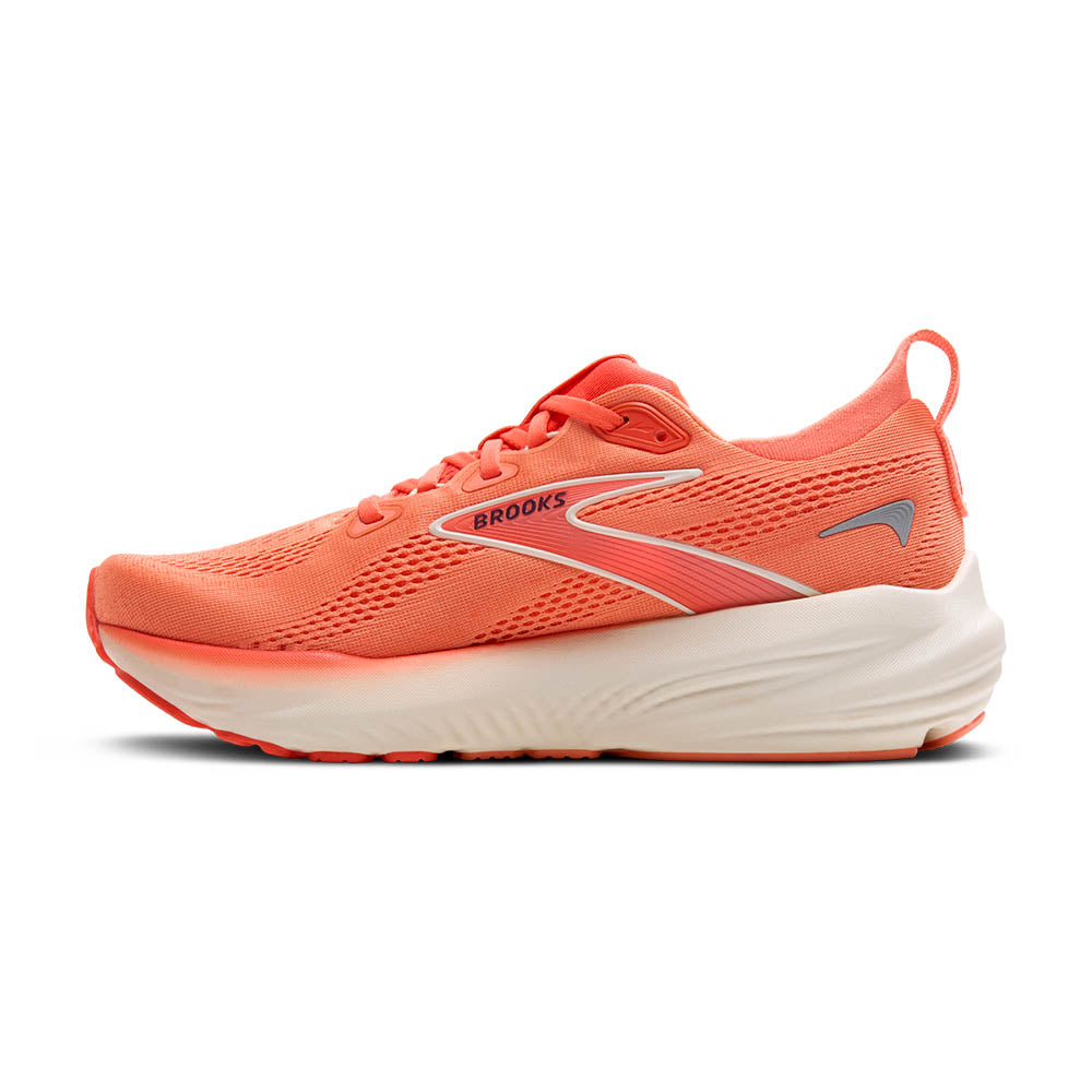 BROOKS Women's Glycerin 22 - Desert Flower/Hot Coral/Milk - 1204341B625
