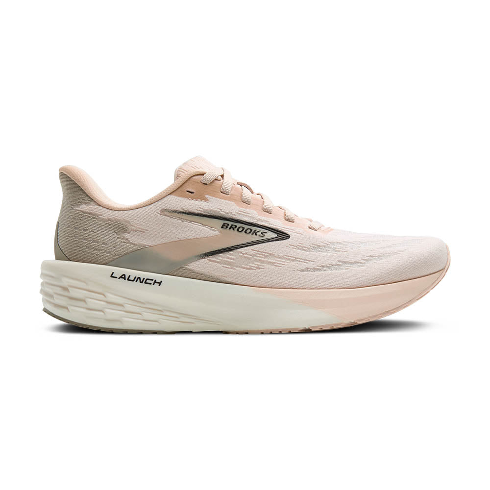 BROOKS Women's Launch 11 - Almond/Fog/Black - 1204391B241