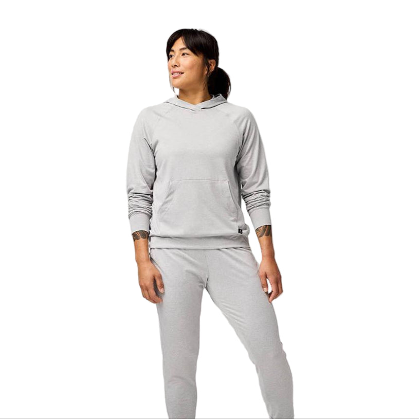 BROOKS Women's Luxe Hoodie Htr Ash - 221665-030
