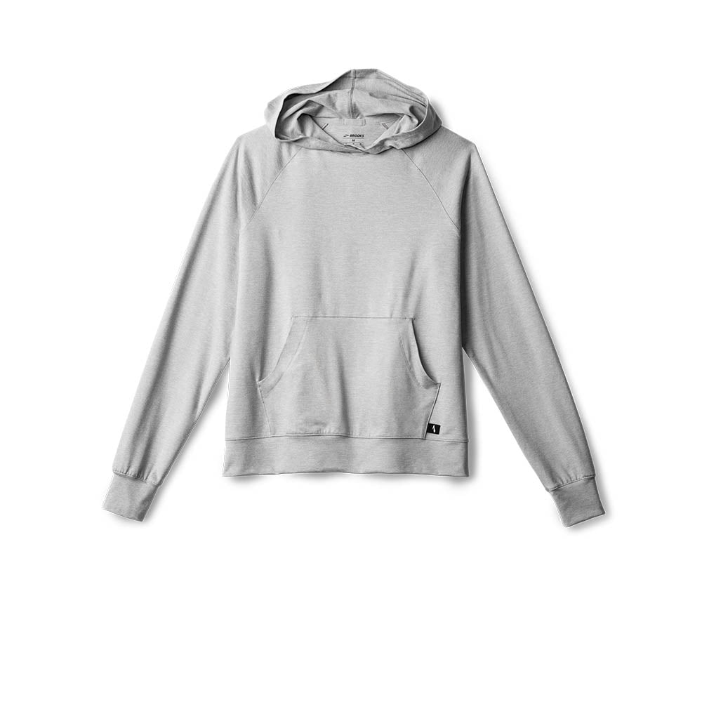 BROOKS Women's Luxe Hoodie Htr Ash - 221665-030