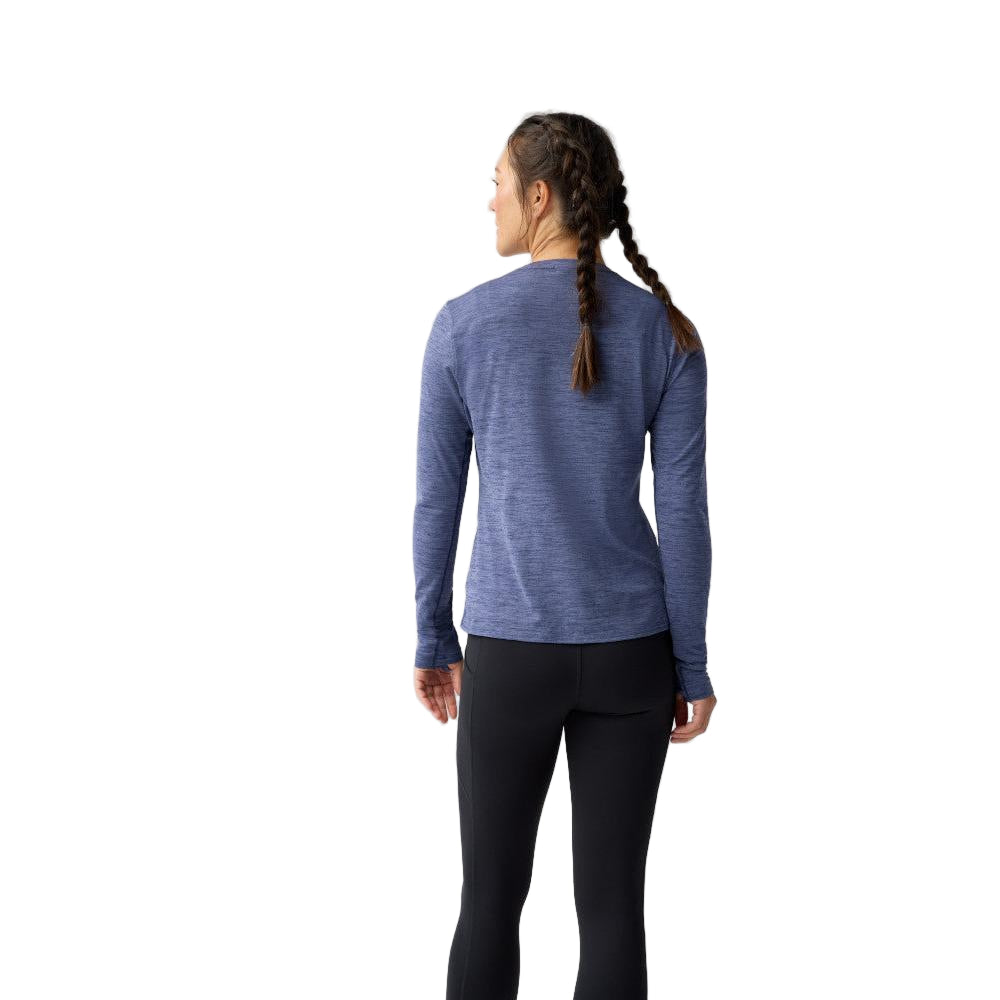 BROOKS Women's Luxe Long Sleeve Htr Nightshadow - 221683-476