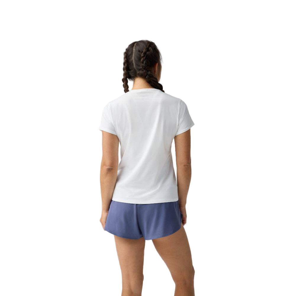BROOKS Women's Luxe Short Sleeve White - 221659-100