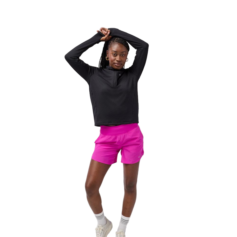 BROOKS Women's Notch Thermal Hoodie 3.0 Black - 221738-001
