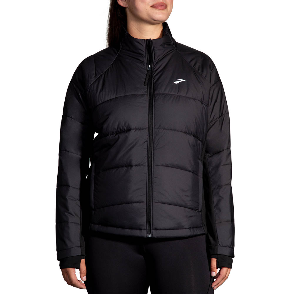 BROOKS Women's Shield Hybrid Jacket 3.0 Black - 221694-001