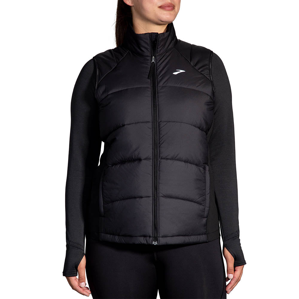 BROOKS Women's Shield Hybrid Vest 3.0 Black - 221695-001