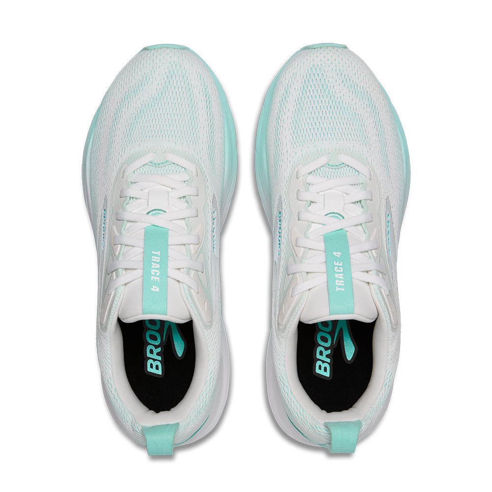 BROOKS Trace 4 | Bright White | Women's Neutral Running Shoes