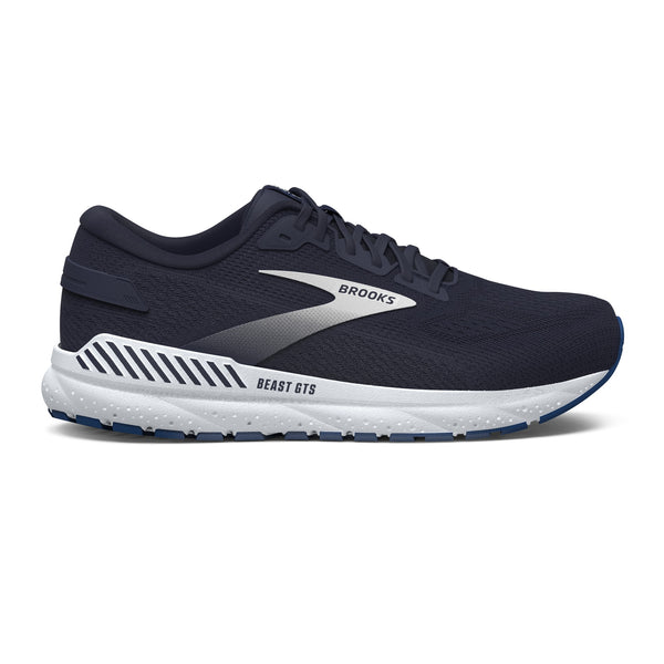 Brooks Beast Sneakers in Gray and Navy Beast GTS 24 Mens Running Shoes | Brooks Running main image 3