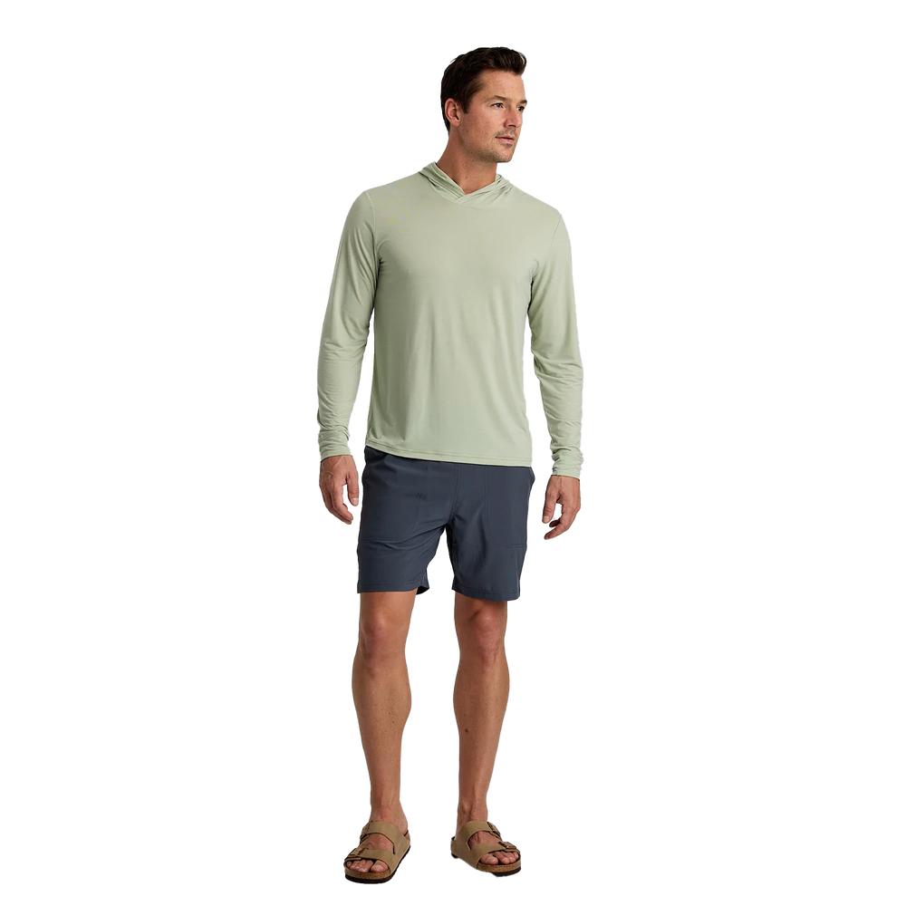 FREE FLY M Lined Active Breeze Short 5.5” - Storm Cloud - MLABS-5-325