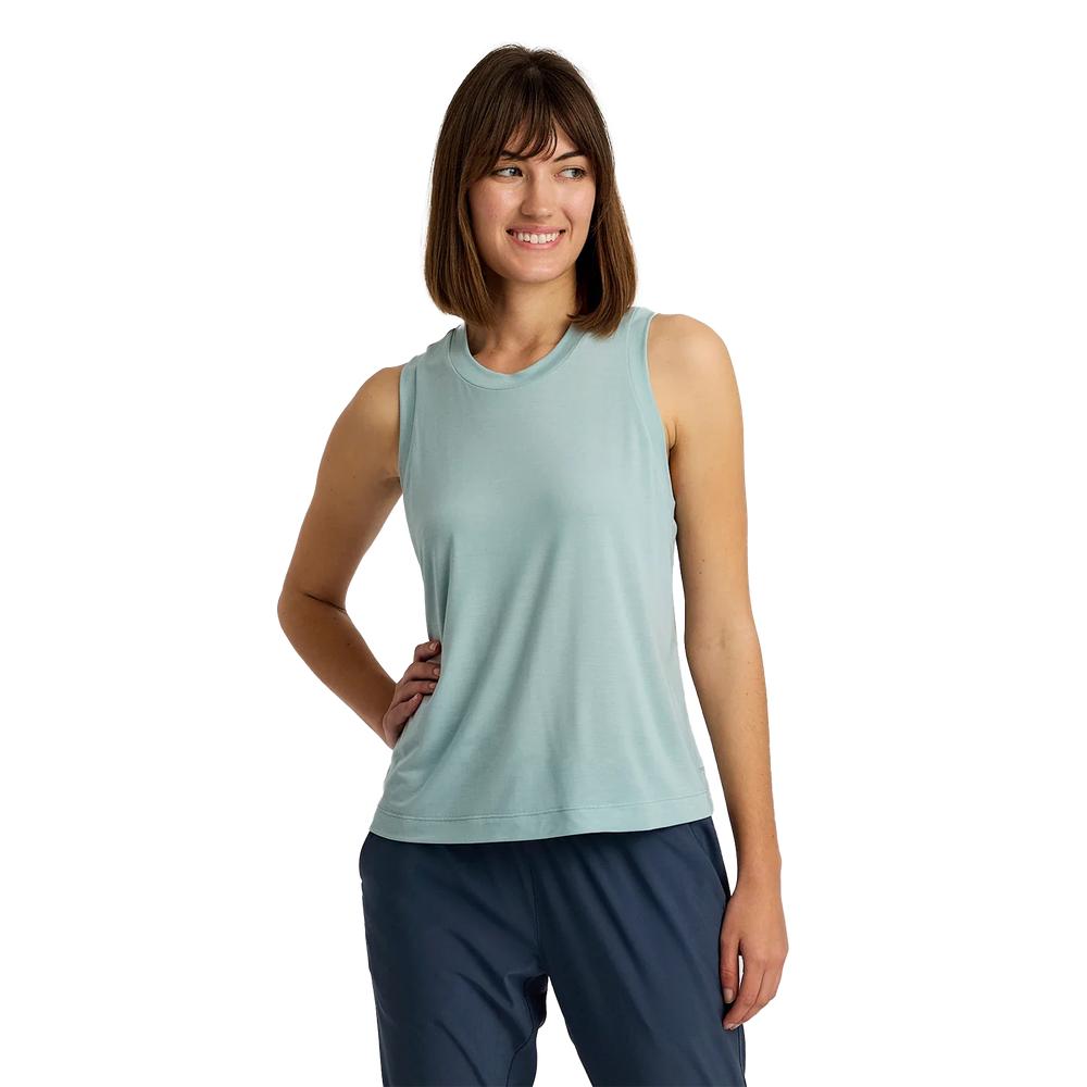 (取寄) フリーフライ レディース エレベート ライトウェイト タンク トップ - ウィメンズ Free Fly women Elevate Lightweight Tank Top - Women's Ocean Mist Women's Elevate Lightweight Tank - Ocean Mist – Free Fly Apparel