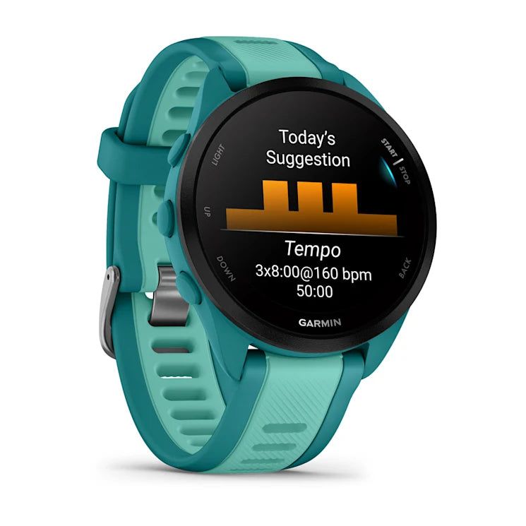 GARMIN Forerunner 165 Music - Turquoise-Aqua - 010-02863-32