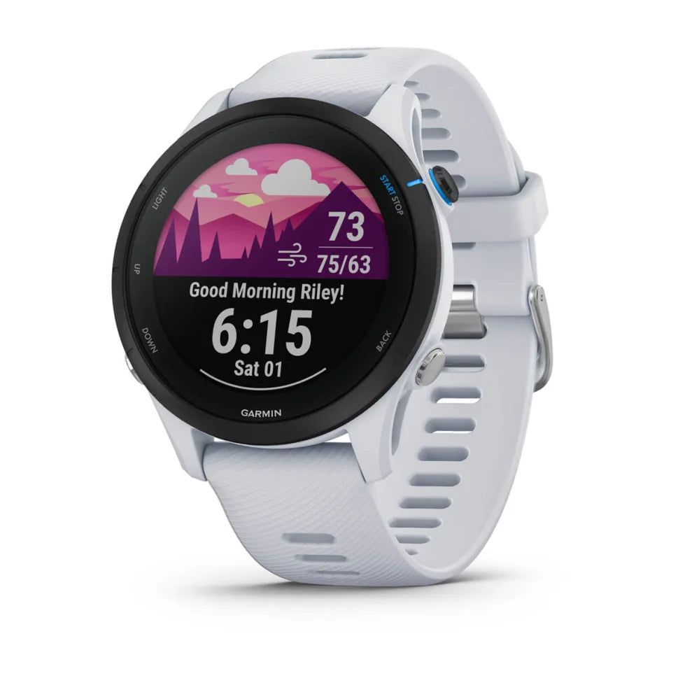 GARMIN Forerunner 255 Music - Whitestone - 010-02641-21