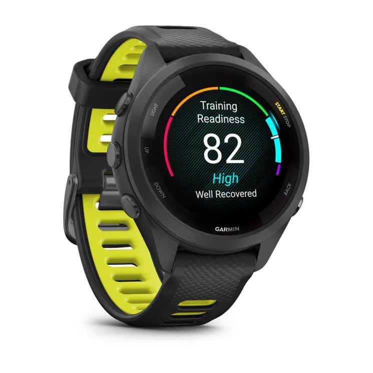 GARMIN Forerunner 265S - Black-Amp Yellow - 010-02810-03
