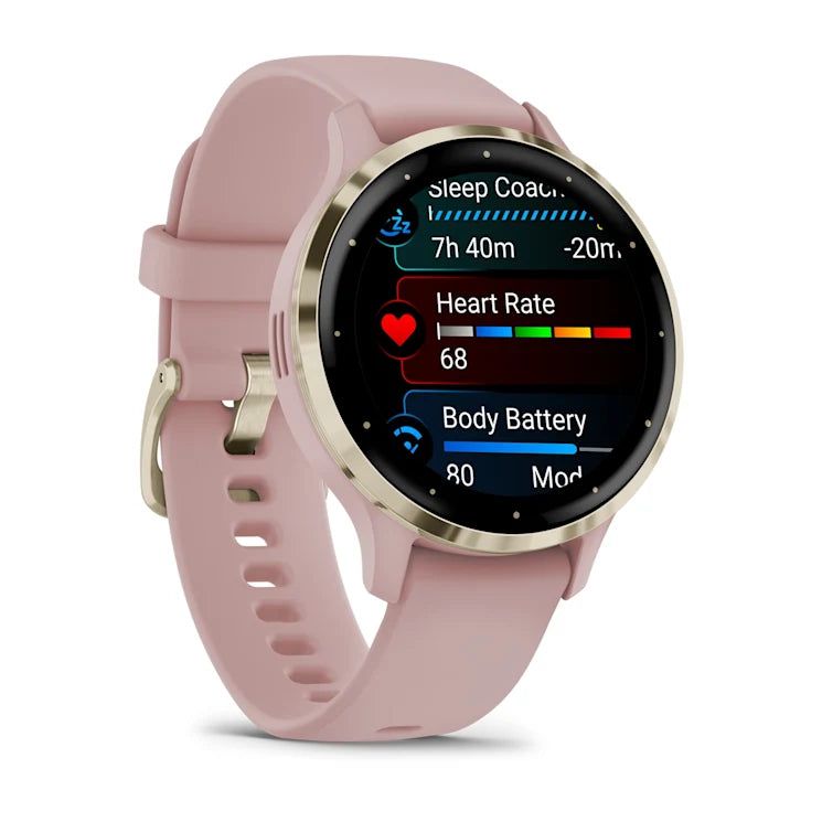 GARMIN Venu 3S - Soft Gold-Dust Rose - 010-02785-03