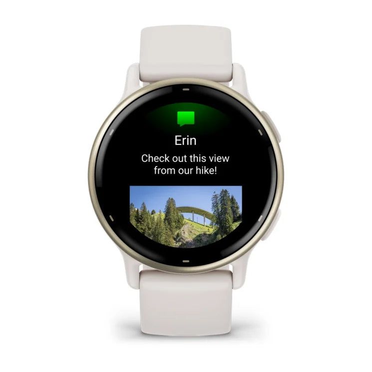 Garmin Vivoactive 5 | Ivory/Cream Gold | Fitness & Multisport