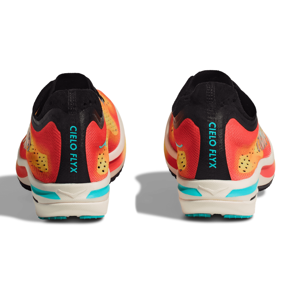 Hoka One Cielo FlyX \'Black Yuzu\' 1151990-BYZ Track size Multi Size Hoka Cielo FlyX | Black/Yuzu | Track & Field Distance Spikes  main image 3