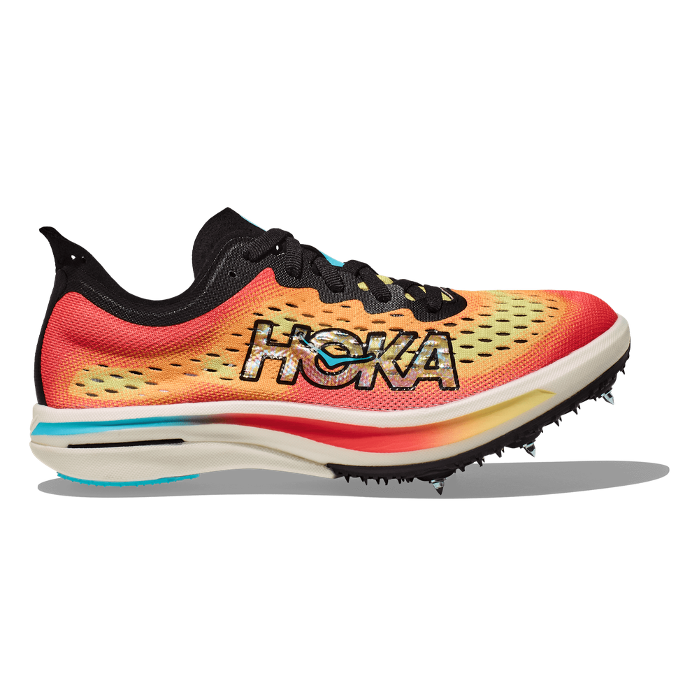 Hoka Cielo FlyX | Black/Yuzu | Track & Field Distance Spikes  display picture 2