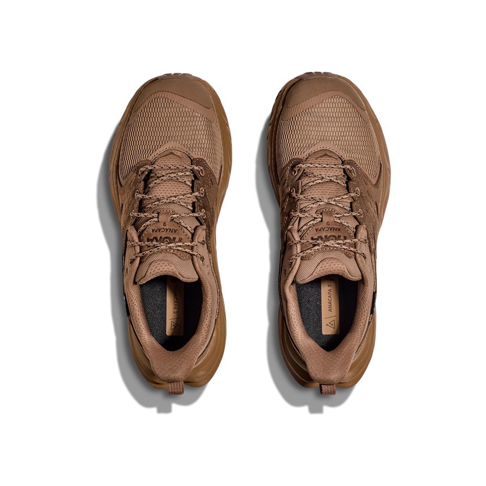 HOKA Anacapa 2 Low GTX | Rye/Bark | Men's Trail Walking and Hiking