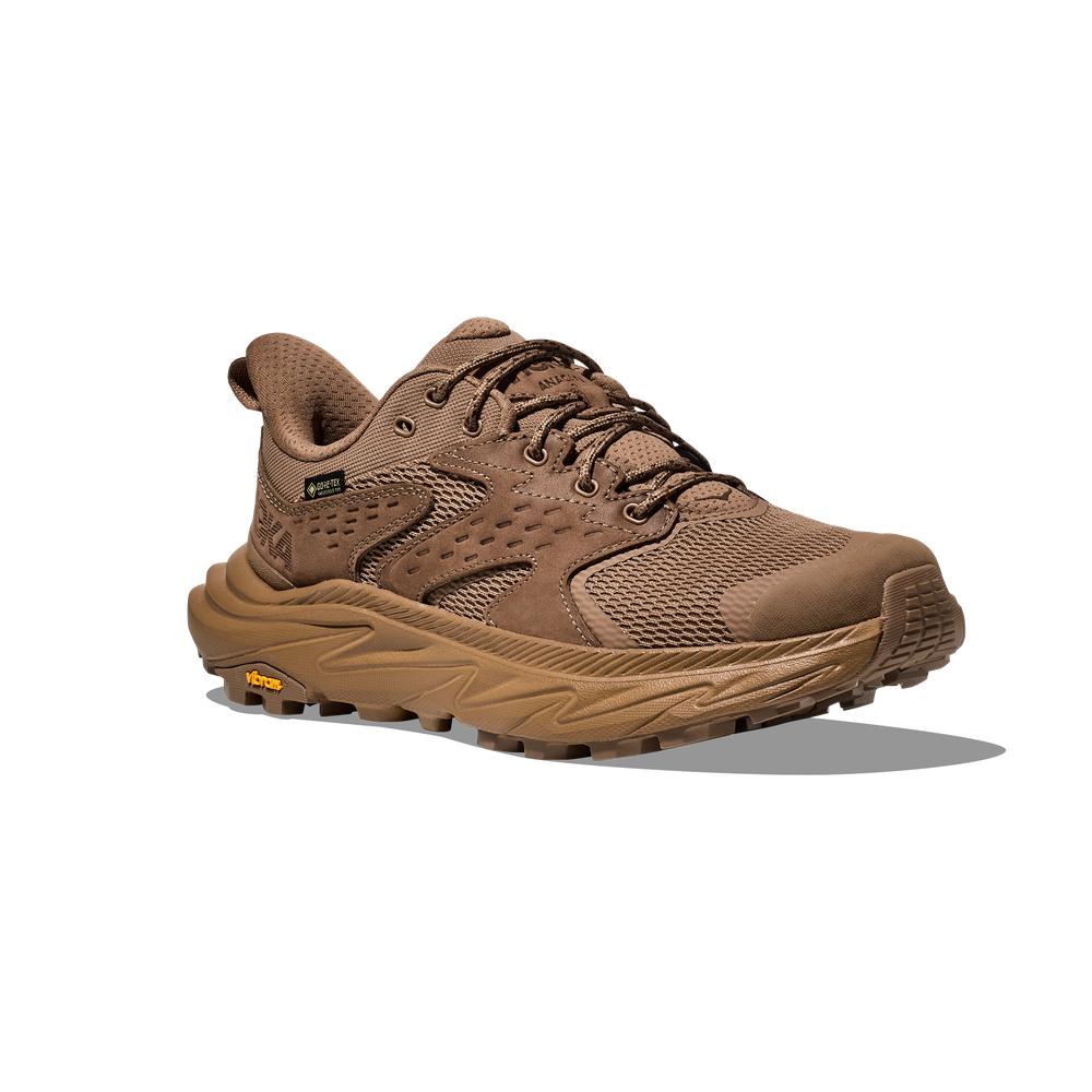 HOKA Anacapa 2 Low GTX | Rye/Bark | Men's Trail Walking and Hiking