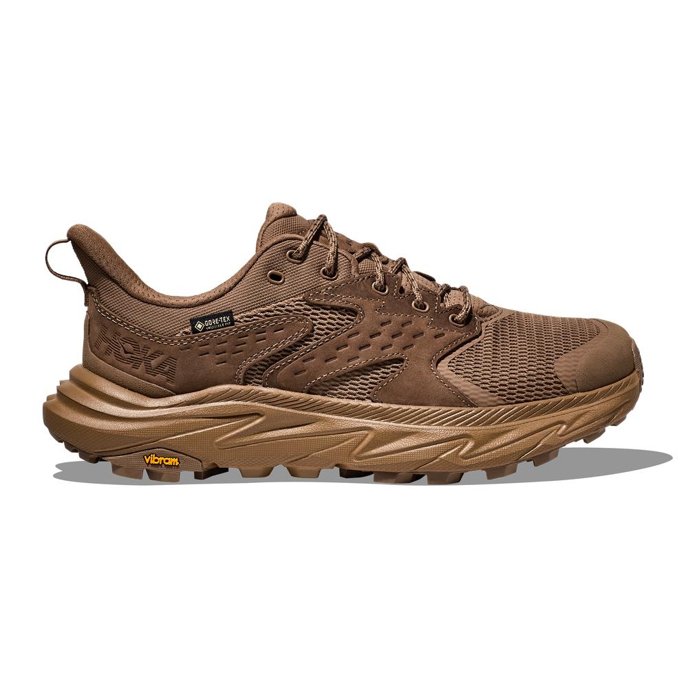 HOKA Anacapa 2 Low GTX | Rye/Bark | Men's Trail Walking and Hiking