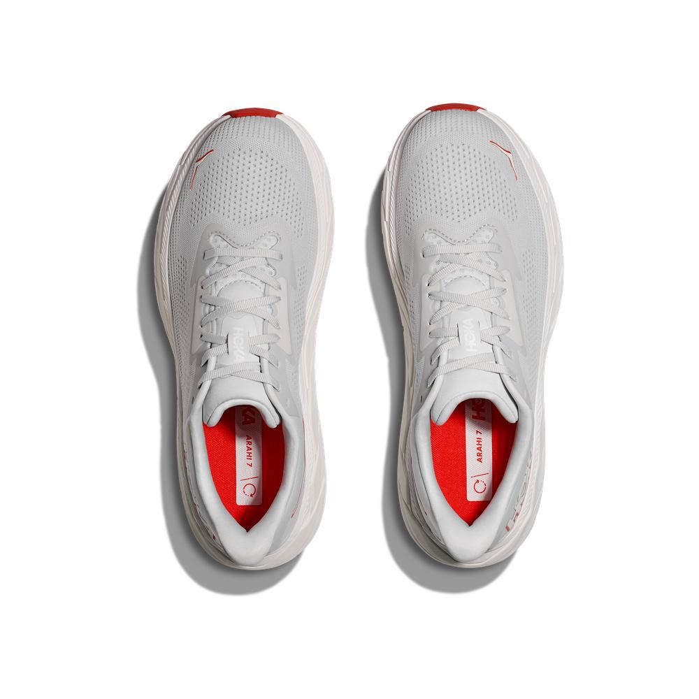 HOKA M ARAHI 7 - COSMIC GREY / TOMATO - 1147850-CRYT