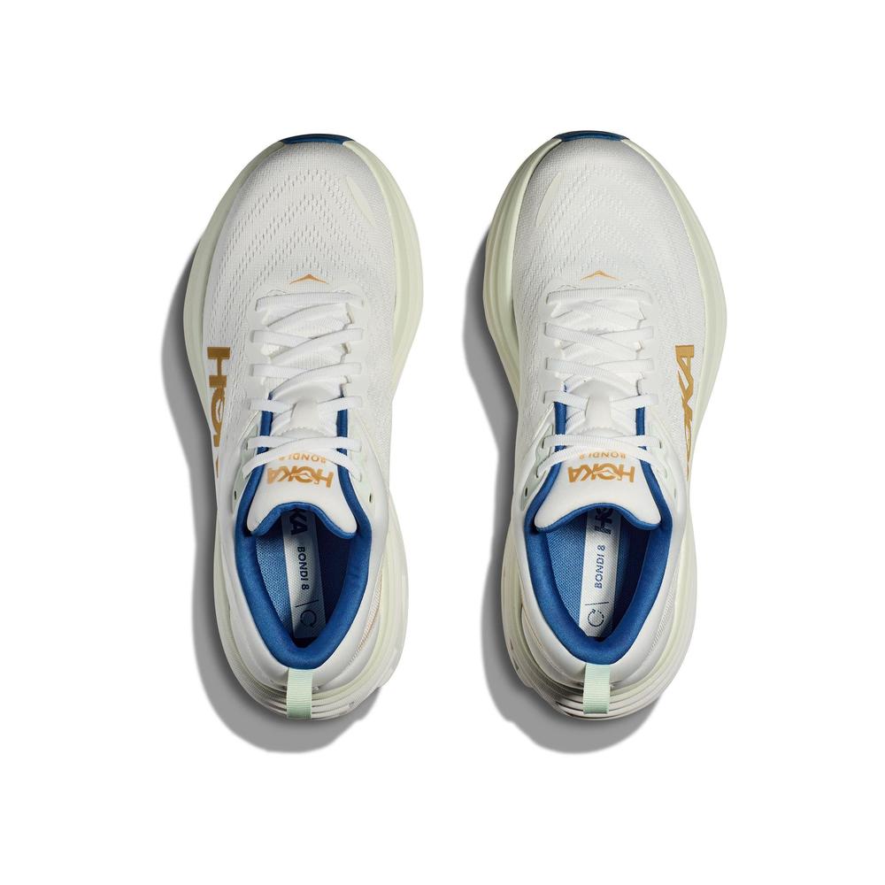 HOKA M BONDI 8 - FROST / GOLD - 1123202-FTG