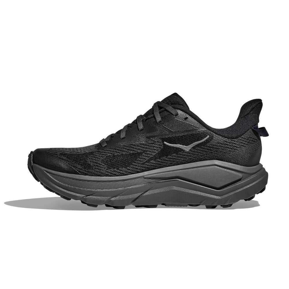 Hoka Challenger 8 | Black/Outer Orbit | Men's Cushioned Trail Shoe