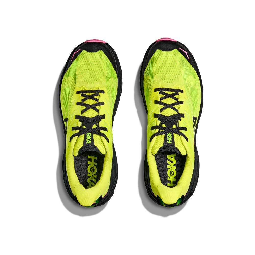 HOKA M CHALLENGER 8 - NEON HOKA CITRUS / BLACK - 1168716-NHK