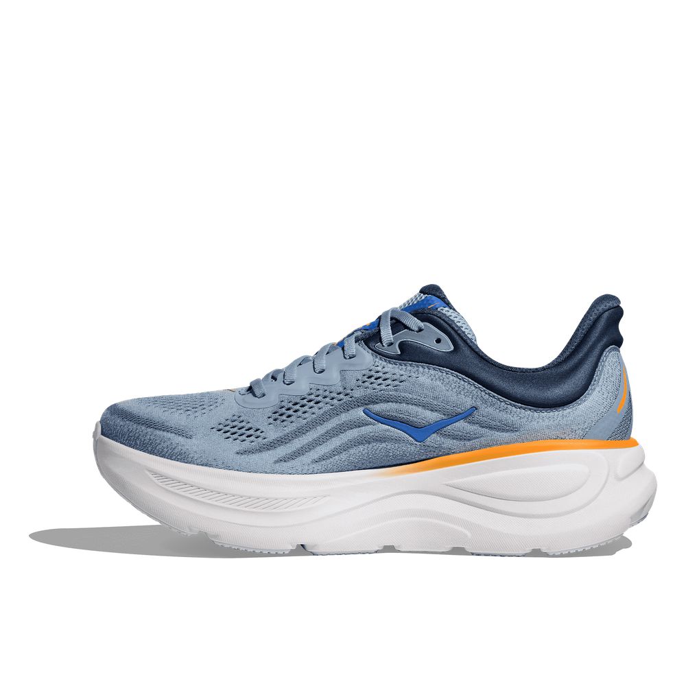 HOKA Men's Bondi 9 Drizzle/Downpour Running Shoes - 1162011-DNP