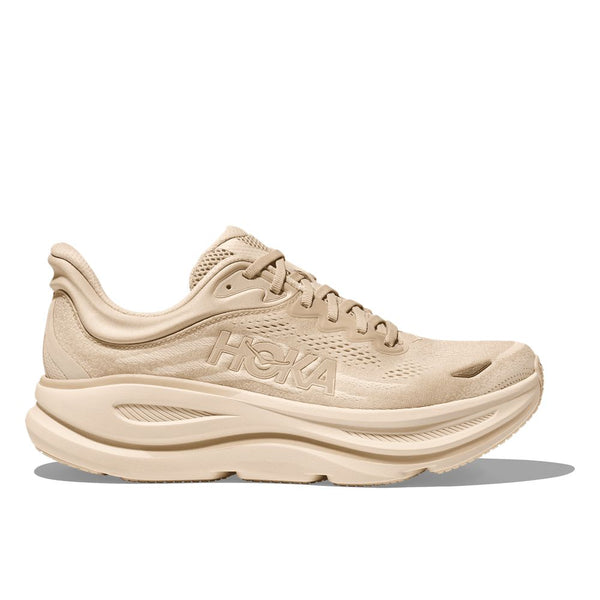 Hoka Bondi 9 | Oatmeal/Oat Milk | Men's High-Cushion Running Shoes