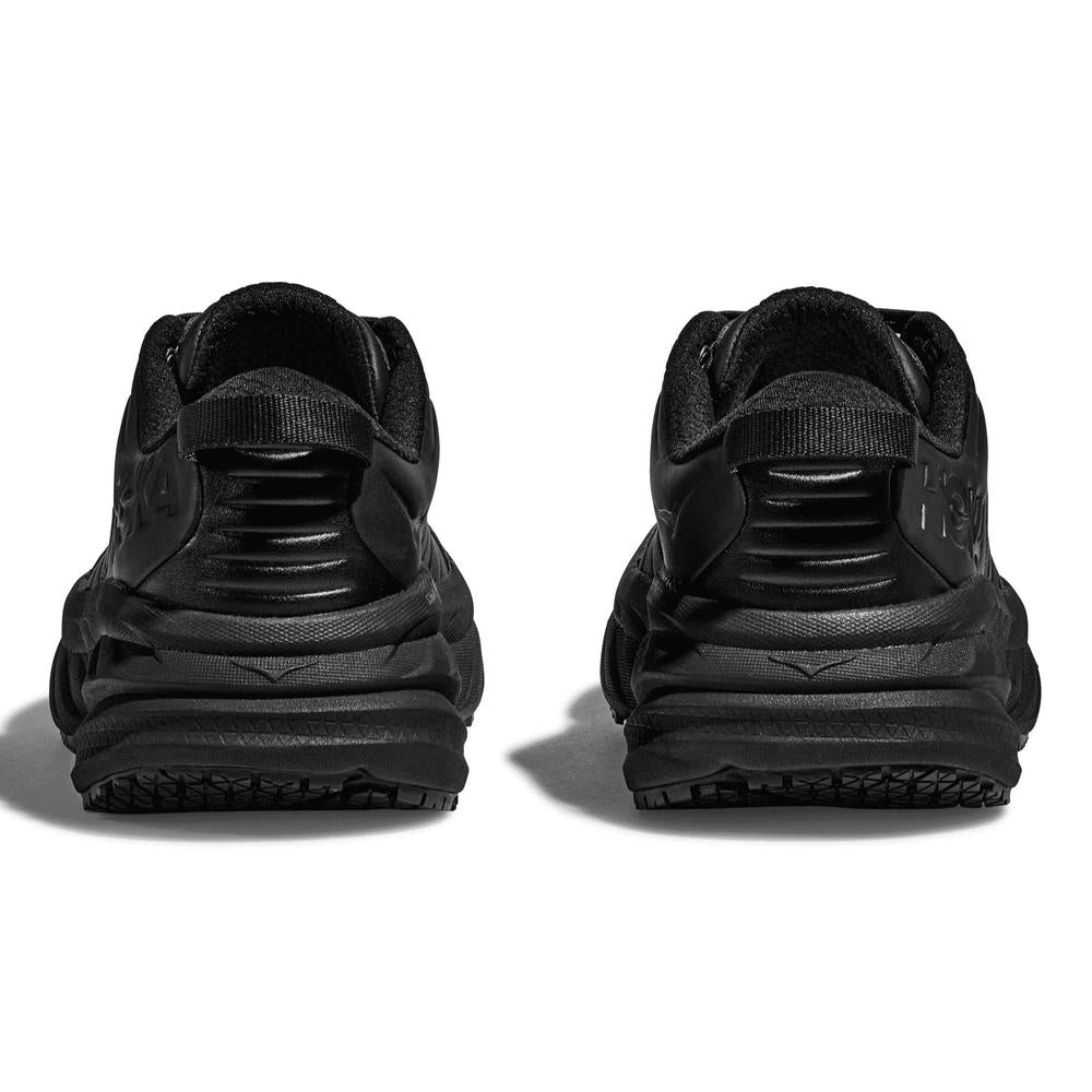 Hoka Bondi SR | Black/Black | Men's Slip-Resistant Walking Shoes