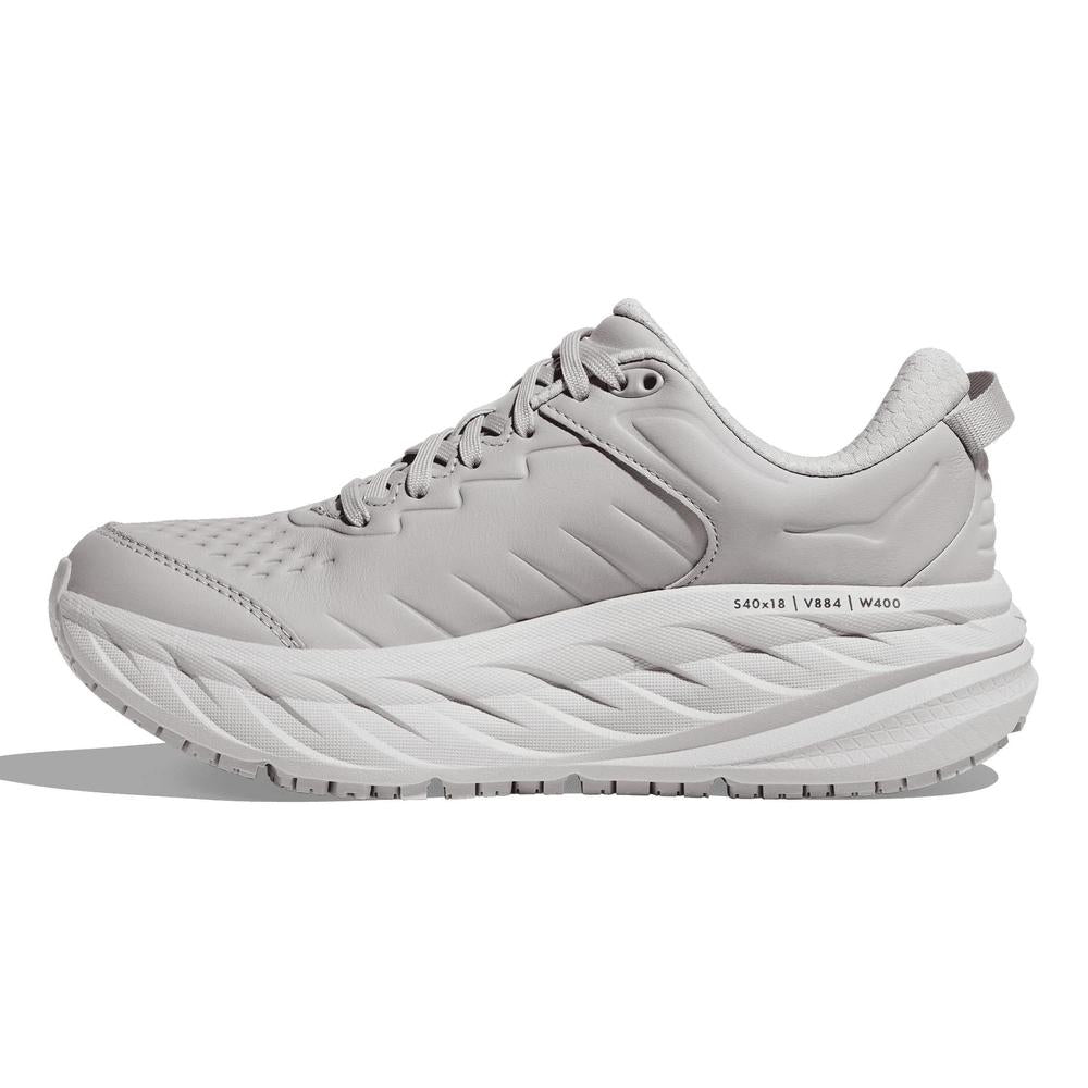 Hoka Bondi SR | Harbor Mist/Lunar Rock | Men's Slip-Resistant