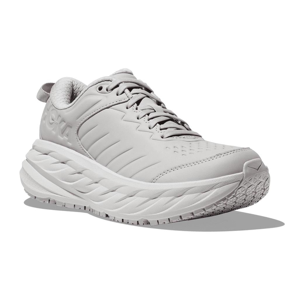 Hoka Bondi SR | Harbor Mist/Lunar Rock | Men's Slip-Resistant