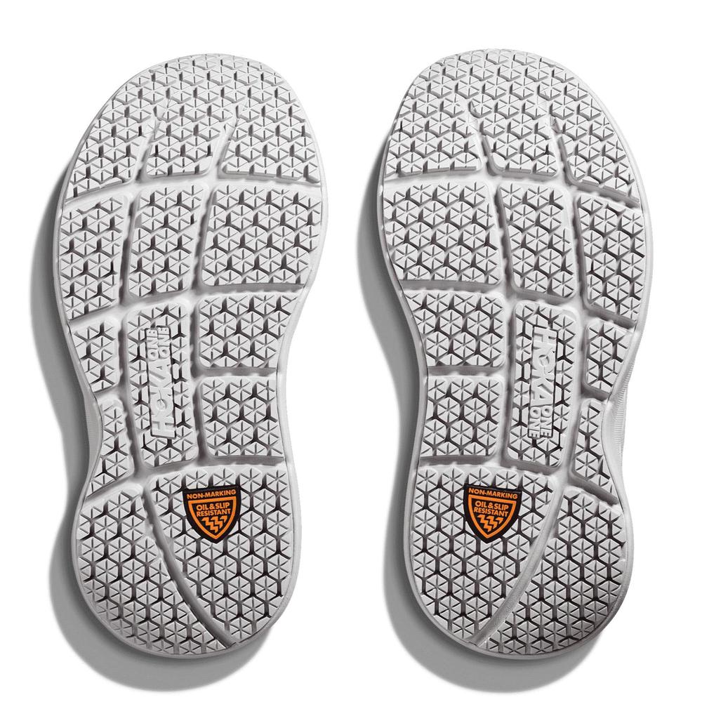 Hoka Bondi SR | Harbor Mist/Lunar Rock | Men's Slip-Resistant