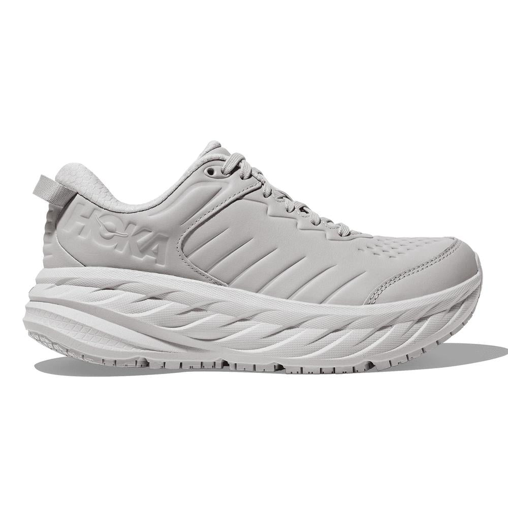 Hoka Bondi SR | Harbor Mist/Lunar Rock | Men's Slip-Resistant